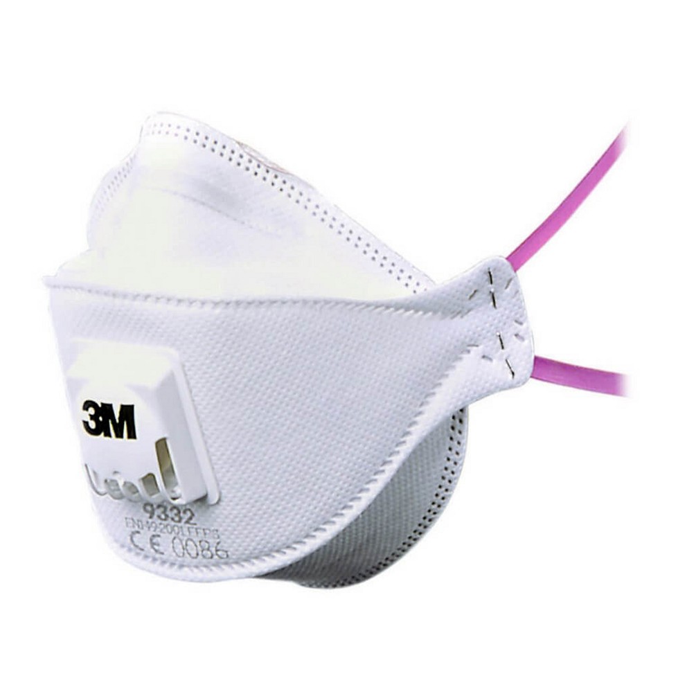 3M Respiratore Serie AURA 9300+ Pieghevole (Comfort)